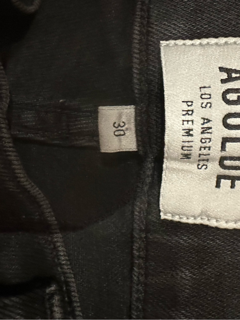 Agolde Sophie  High-Rise Skinny Jeans with distressed hem. Like New EUC - Picture 3 of 4